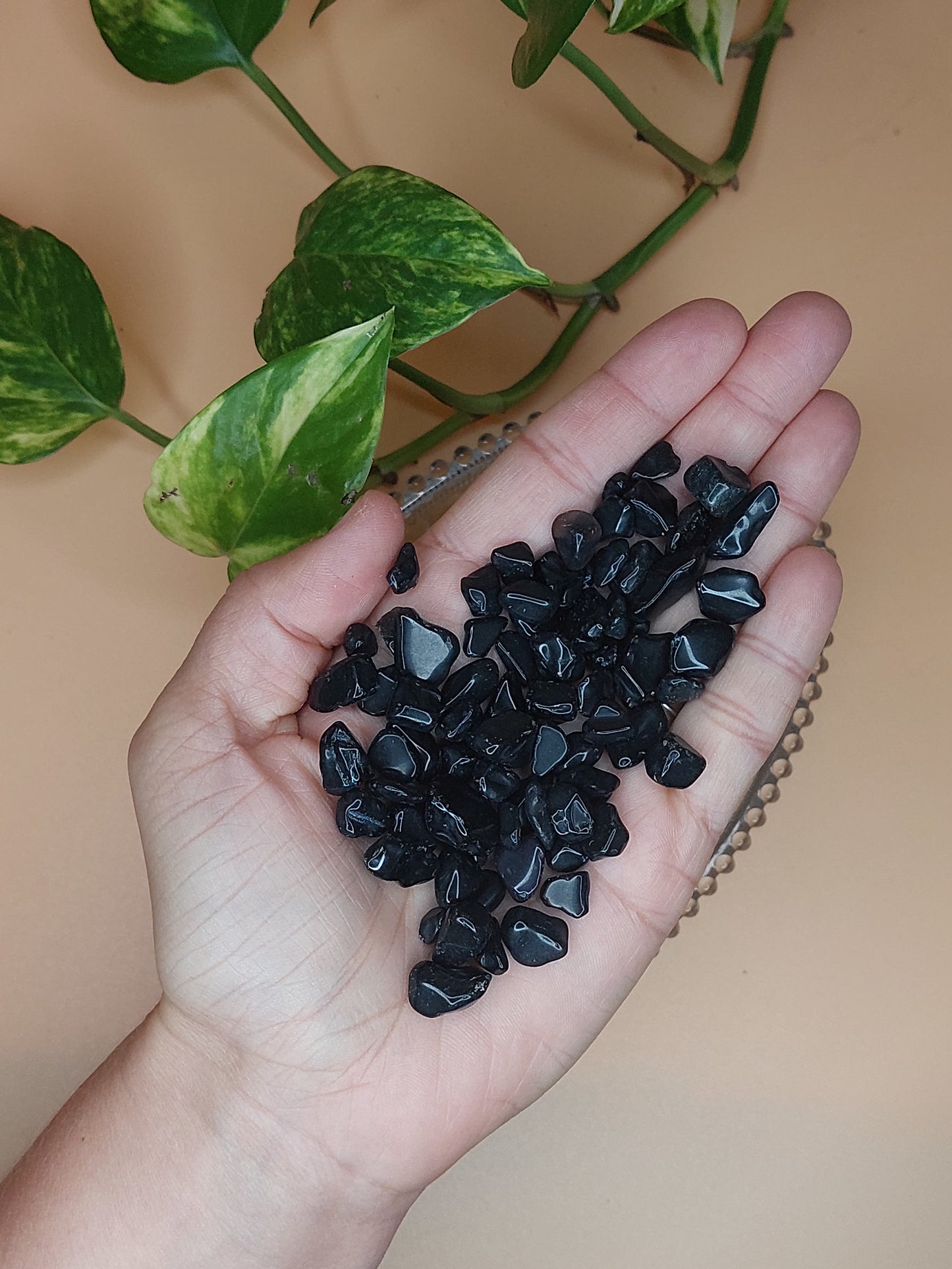 Tigerauge, Obsidian, Aventurin| Kristall Chips S