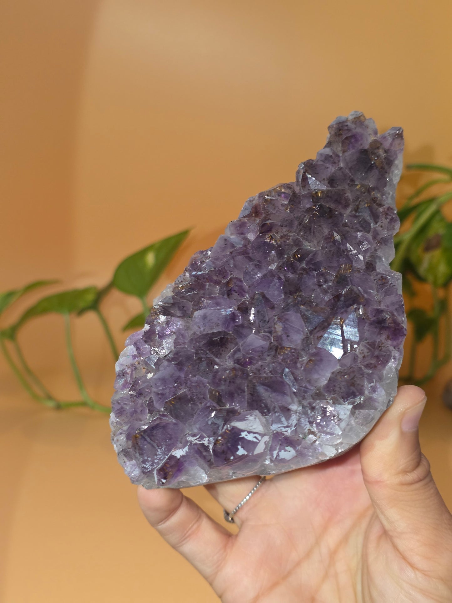 Amethyst mit Rutil Rarität AR111