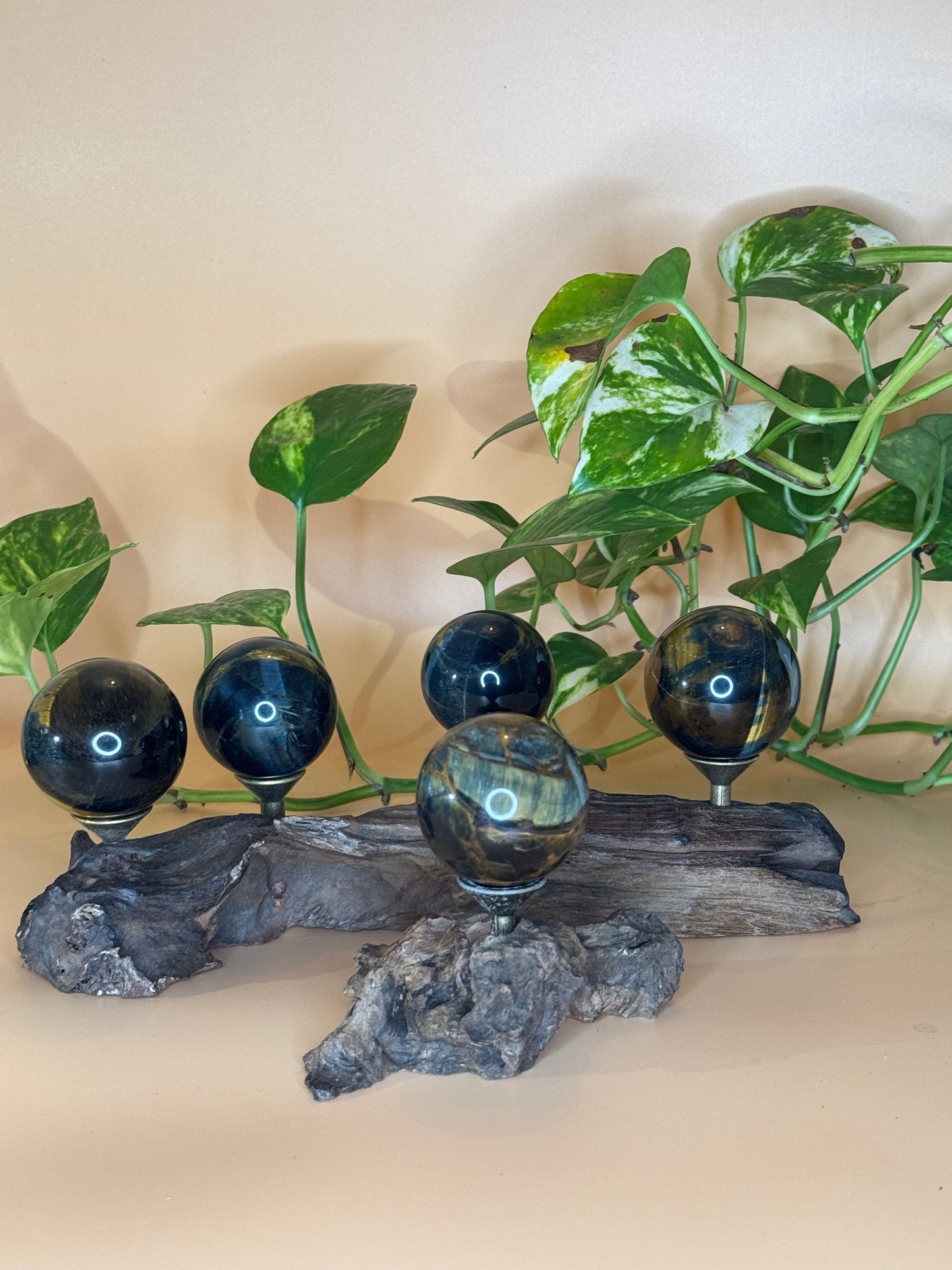 Tigereisen blau Kugel