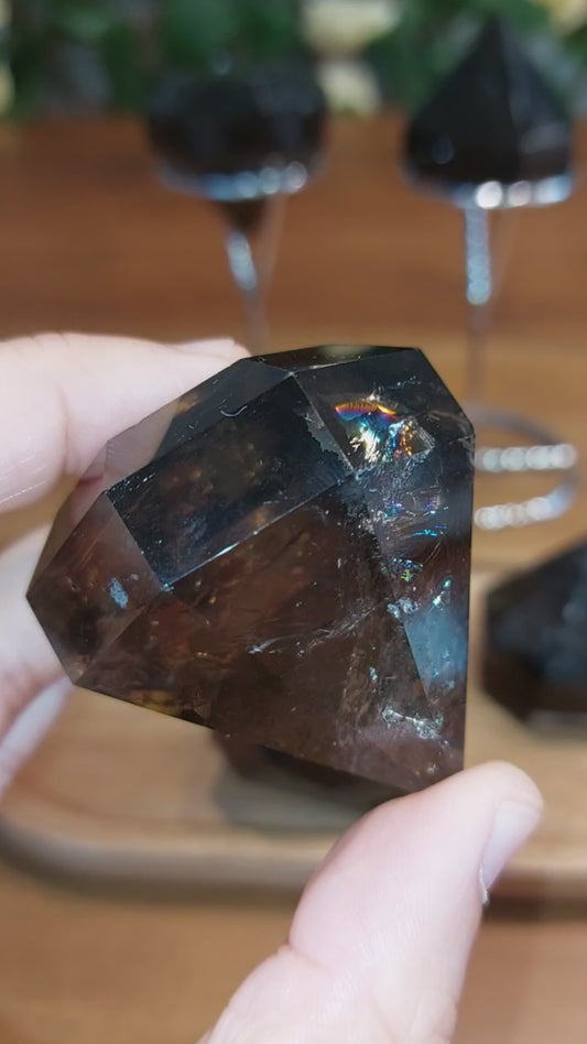 Rauchquarz Diamant
