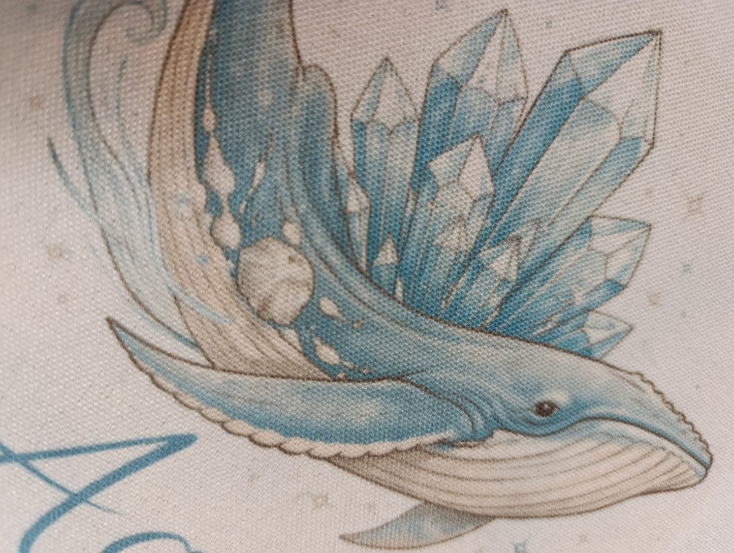 Aqua Jute Tasche