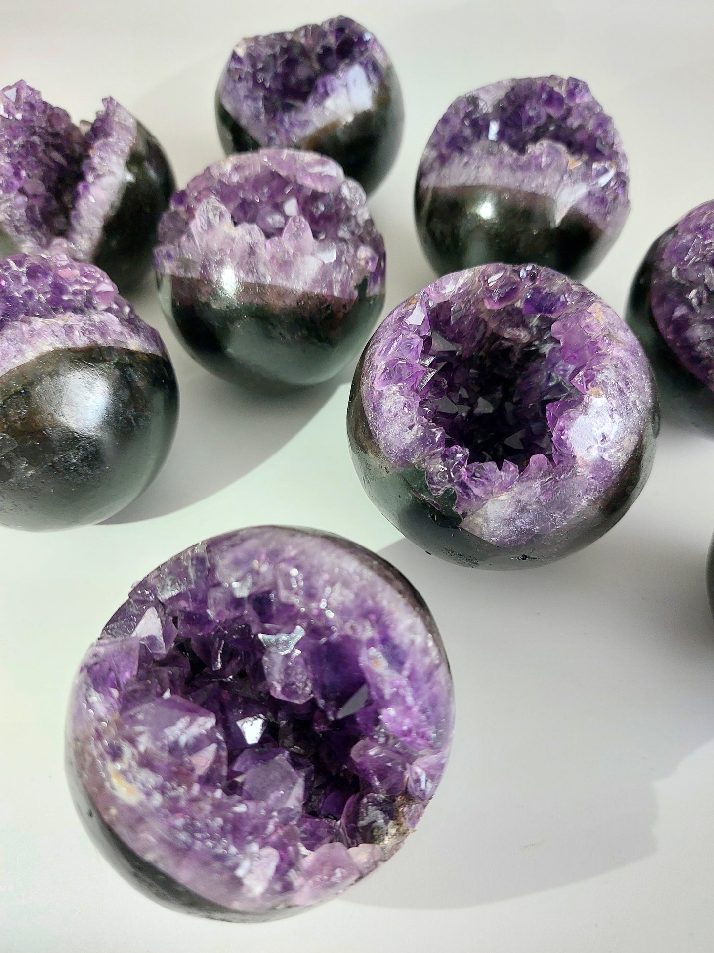 Amethyst druzy Kugel