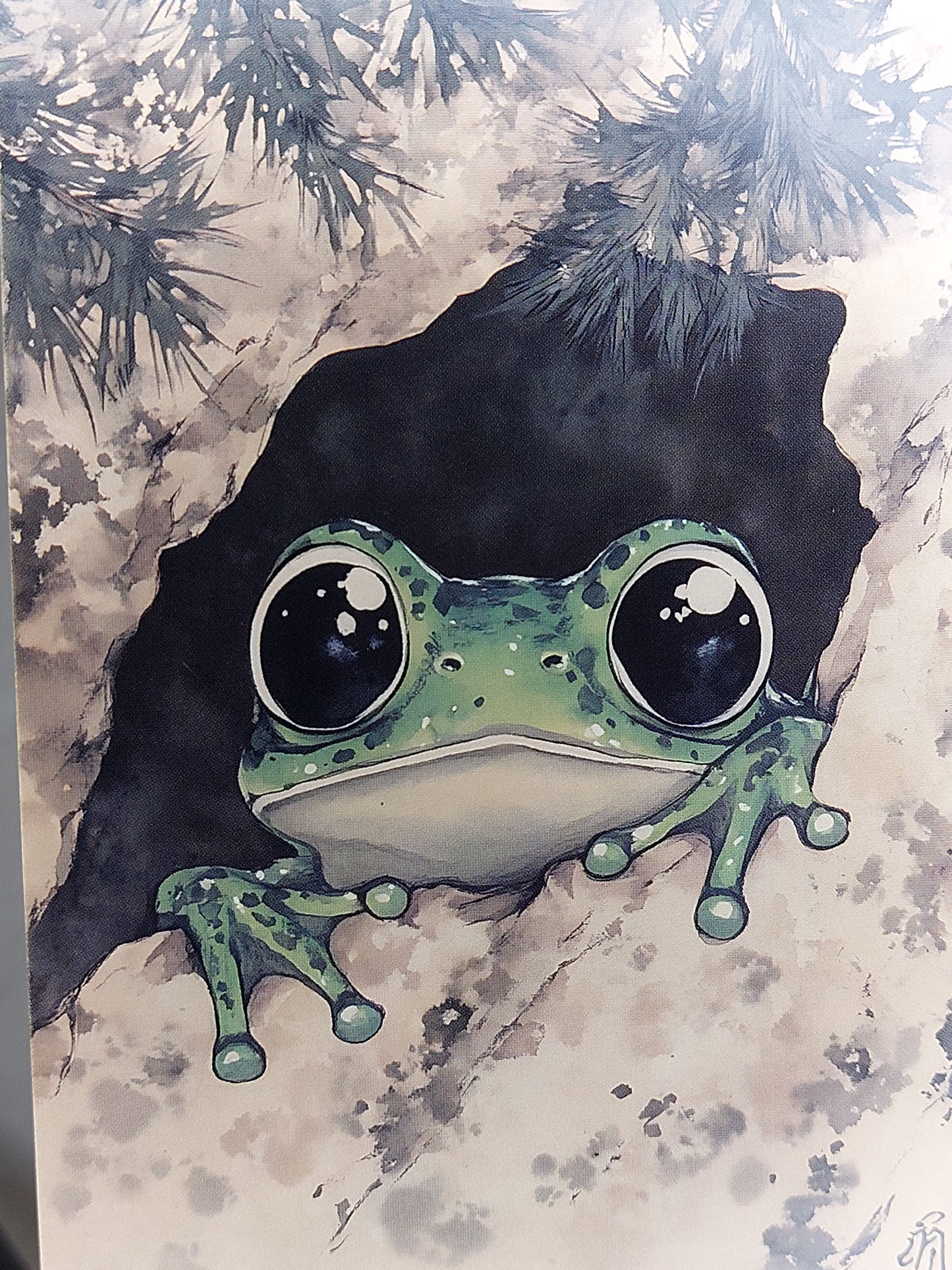 Garten Bewohner Postkarte