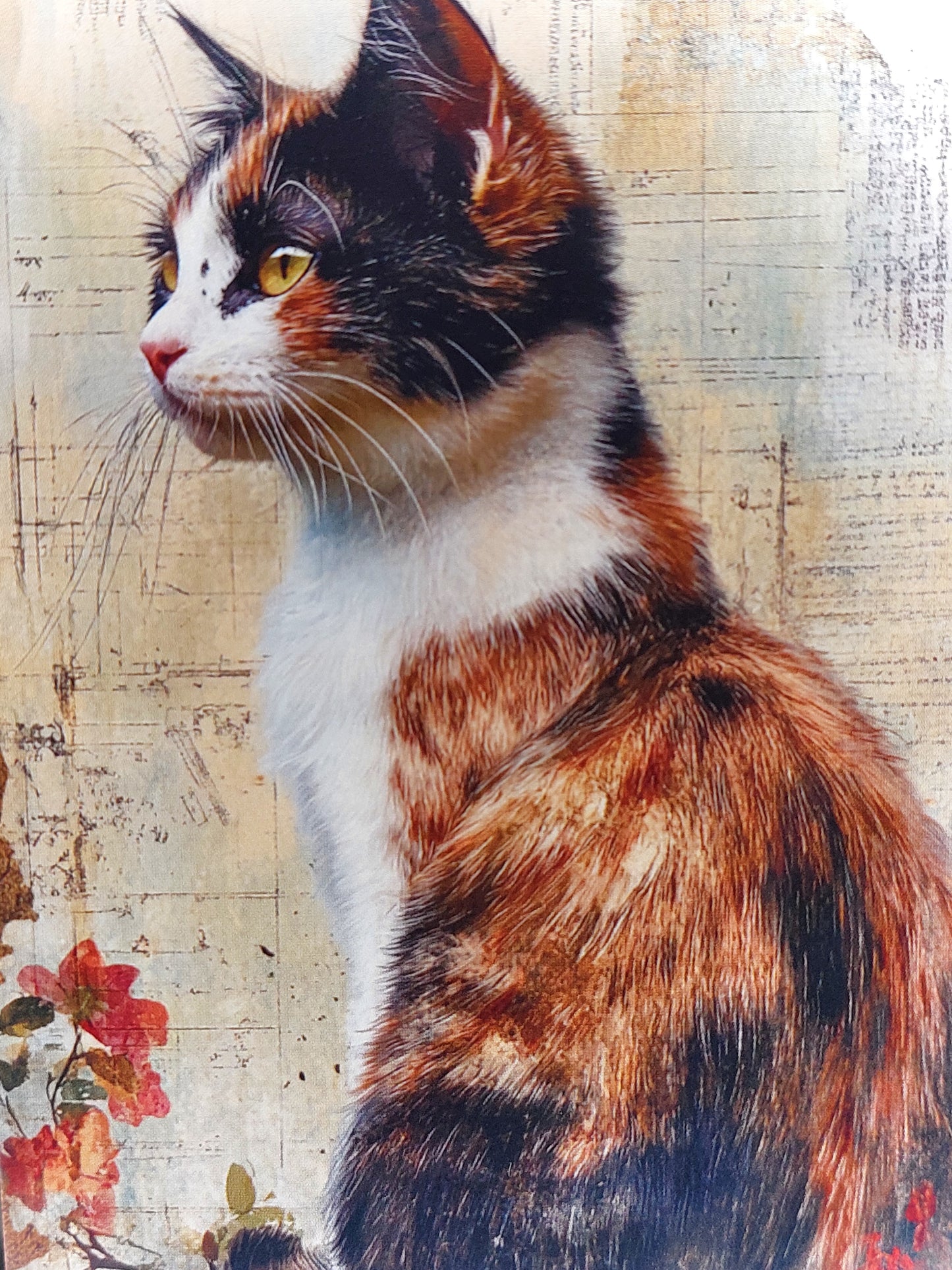 Katzen Postkarte