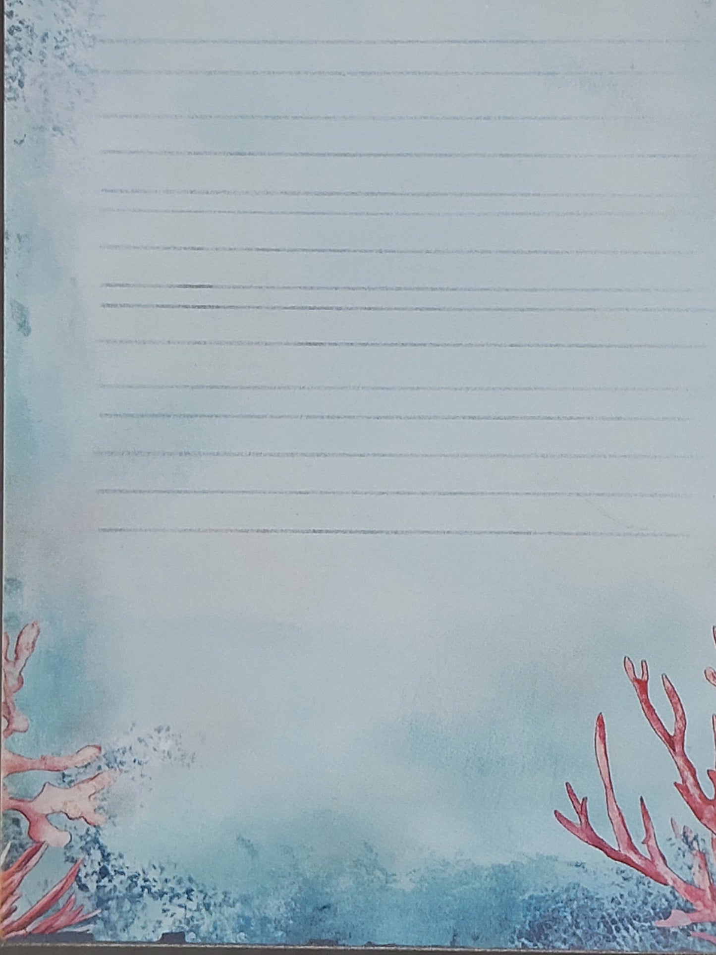 Vintage Ozean Postkarte