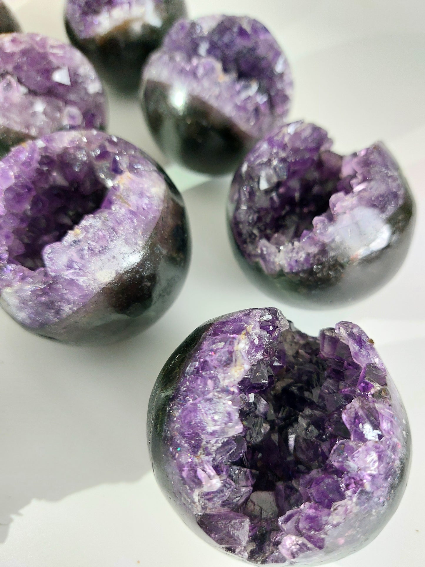 Amethyst druzy Kugel