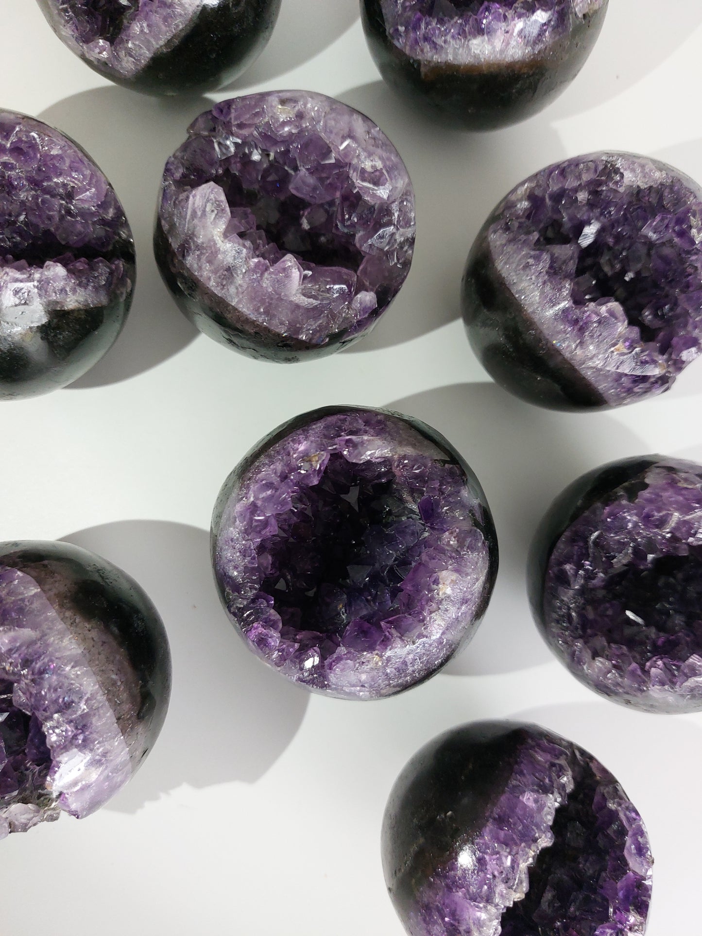 Amethyst druzy Kugel
