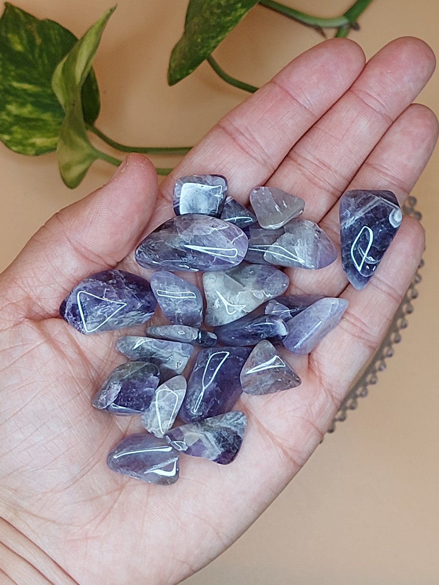 Amazonit, Amethyst, Ozean Jaspis| Kristall Chips M
