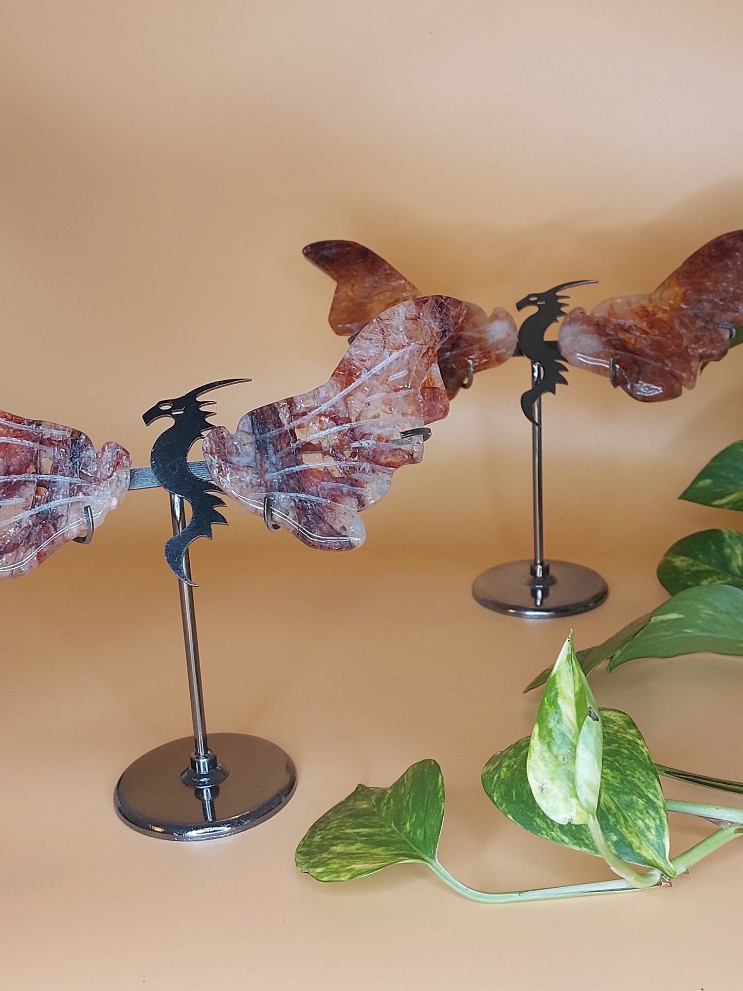 Feuerquarz Drache