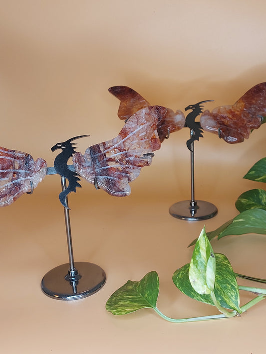 Feuerquarz Drache
