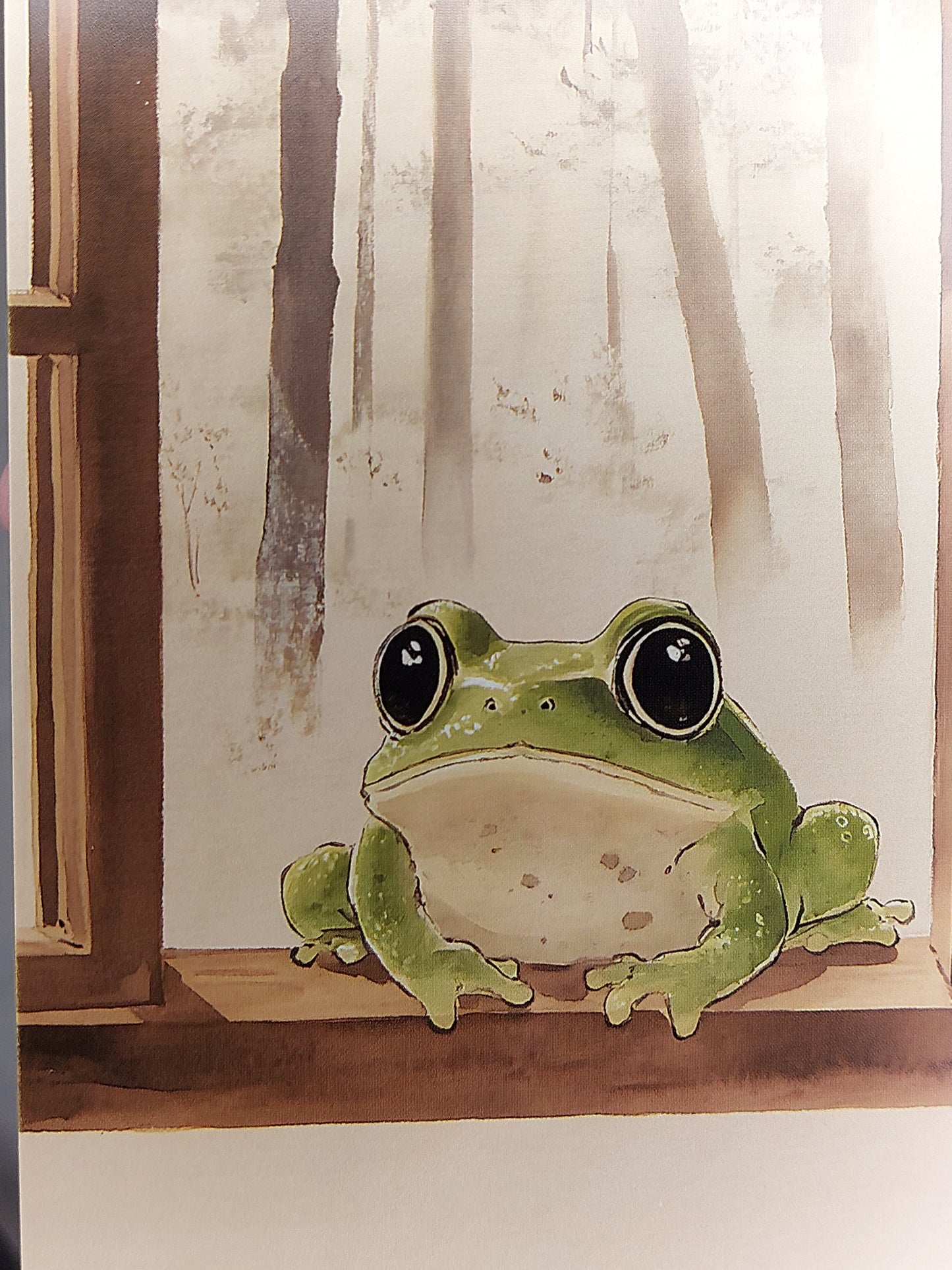 Garten Bewohner Postkarte