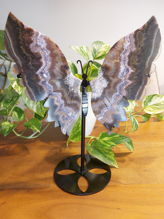 Kasachstan Flourit Schmetterling(super 7, Flourit, Gartenquarz)