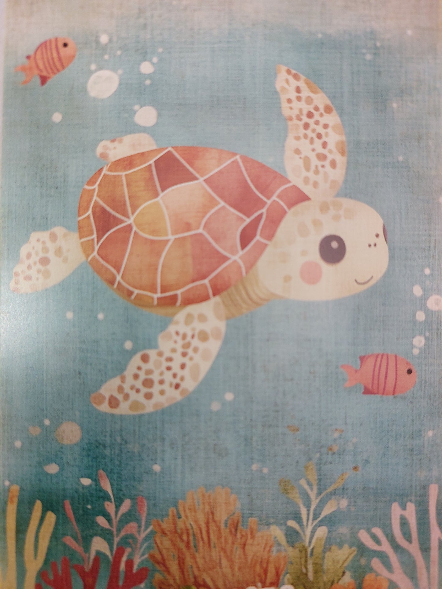 Schildkröten Postkarte