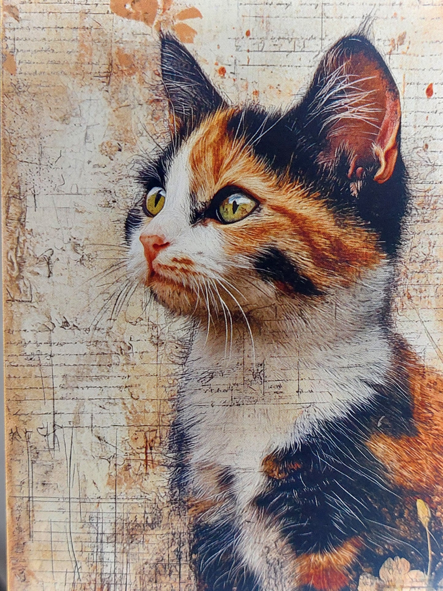 Katzen Postkarte