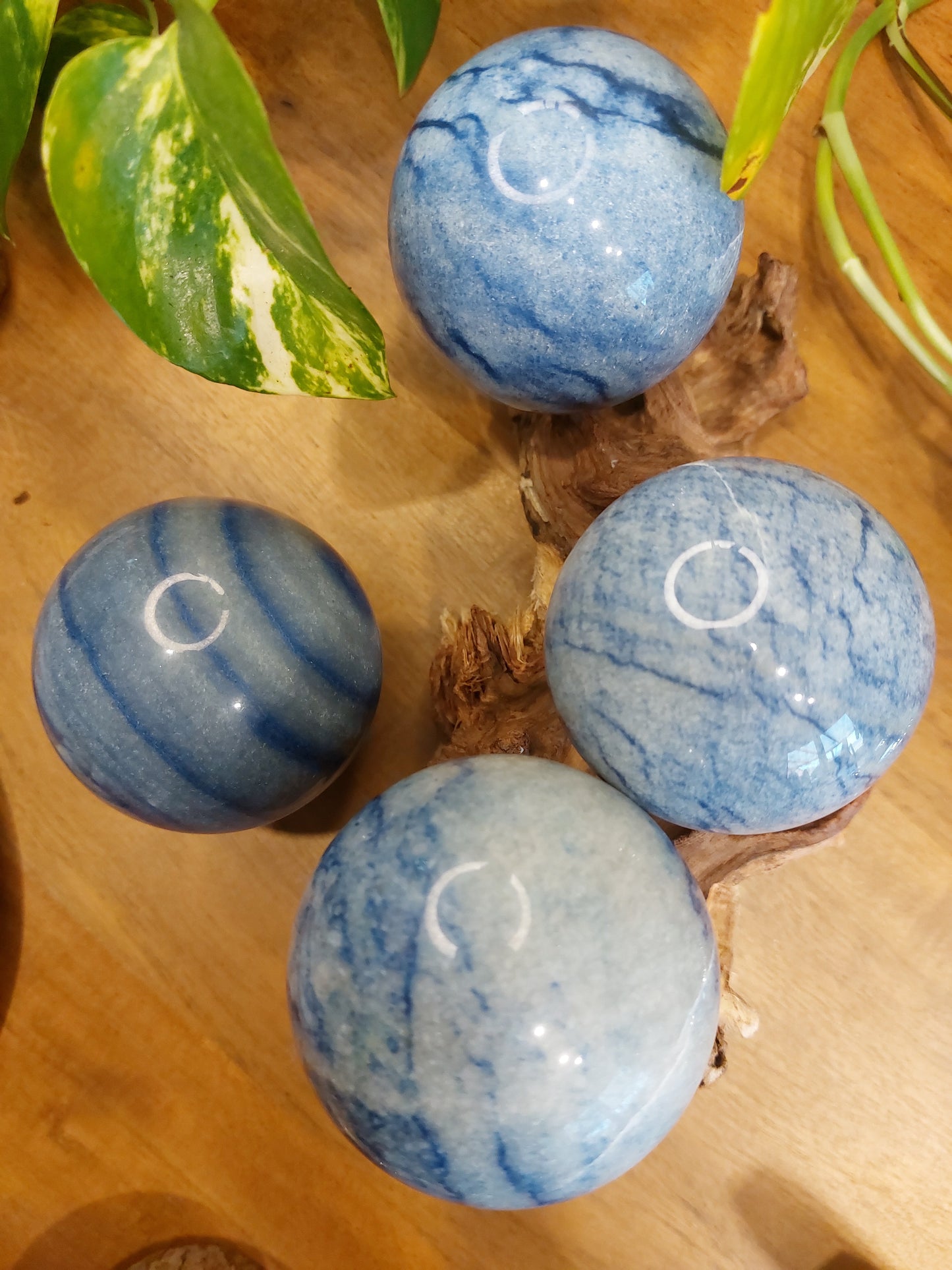 Aventurin blau Kugel