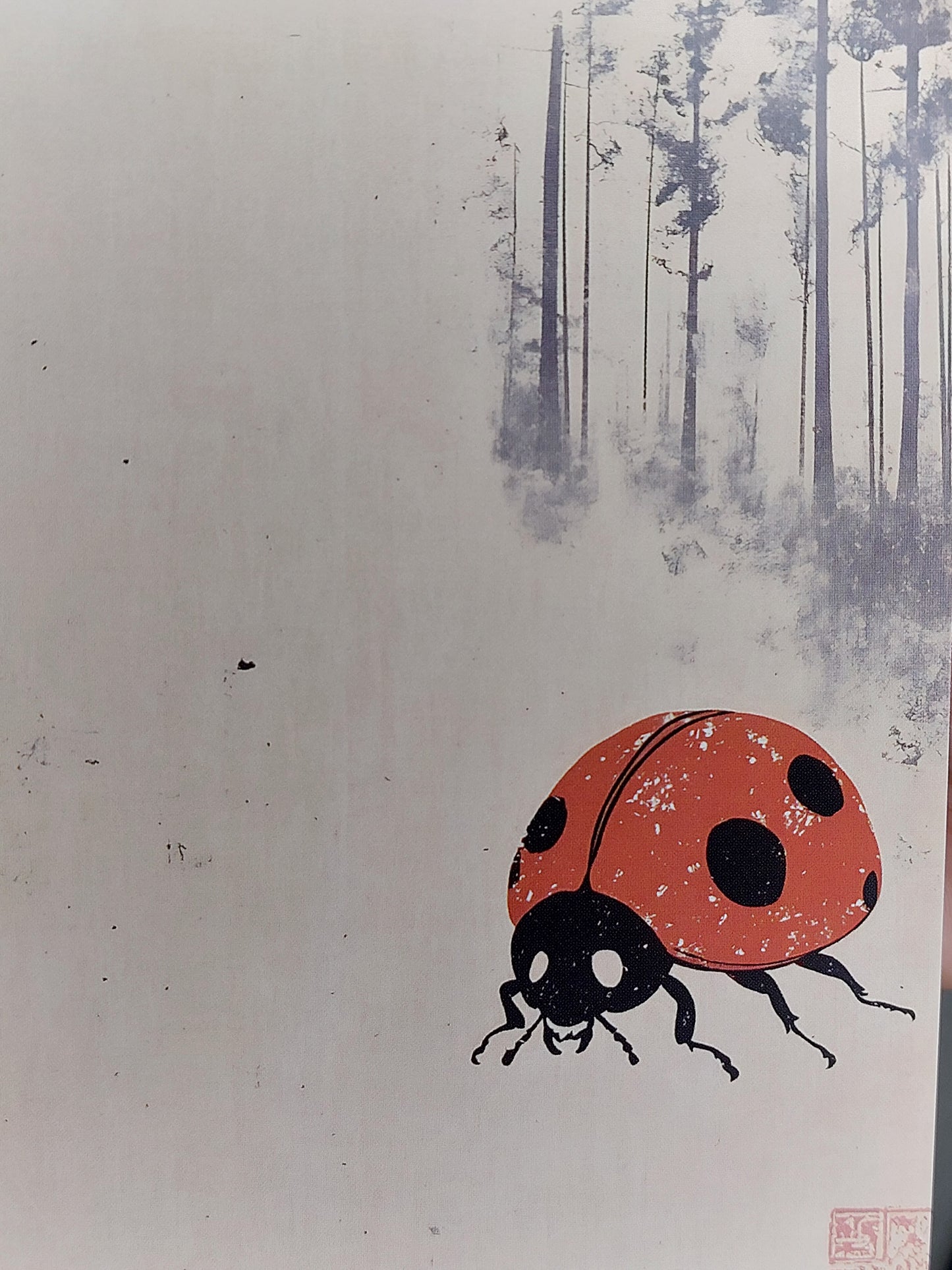 Garten Bewohner Postkarte