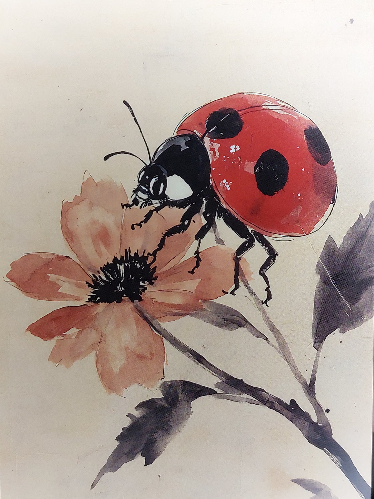 Garten Bewohner Postkarte