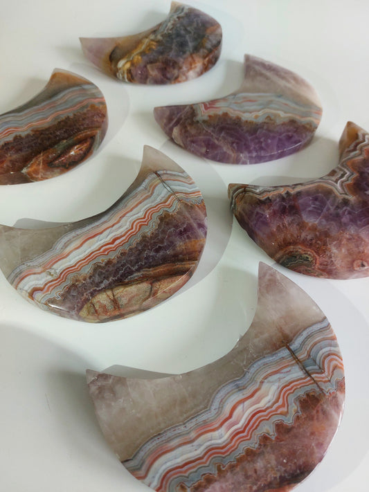Amethyst Achat Mond