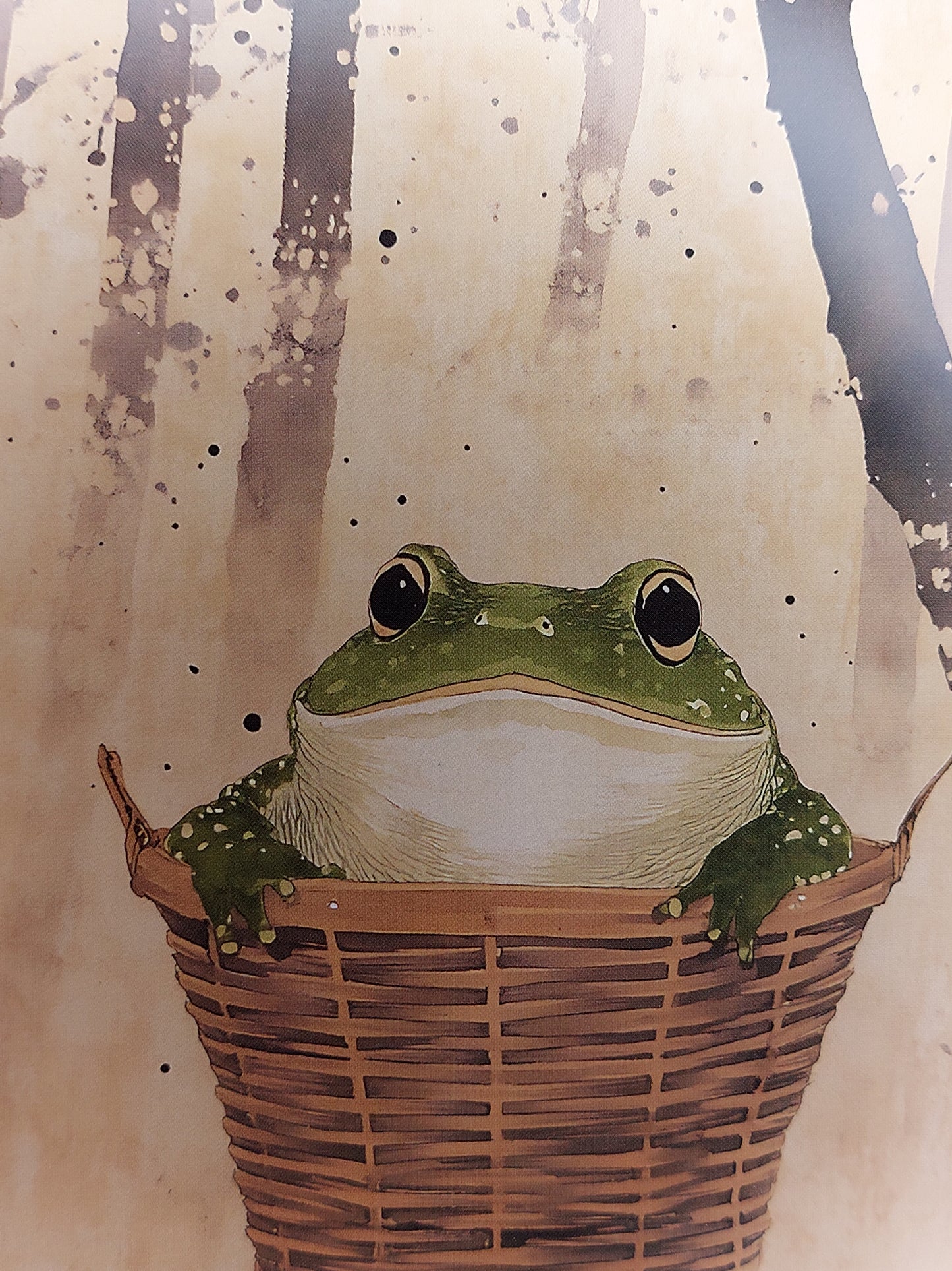 Garten Bewohner Postkarte
