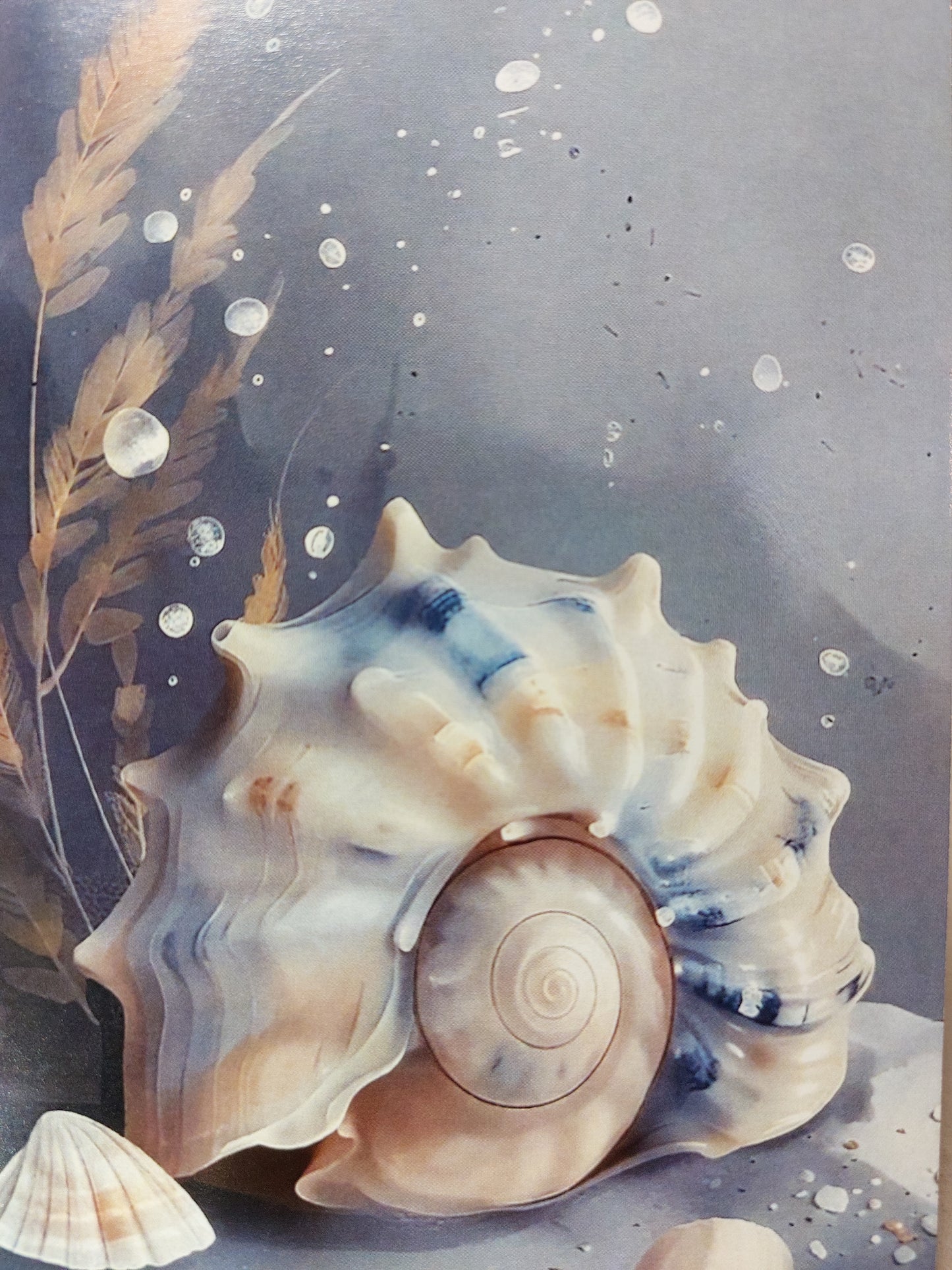 Smooth ocean Postkarte