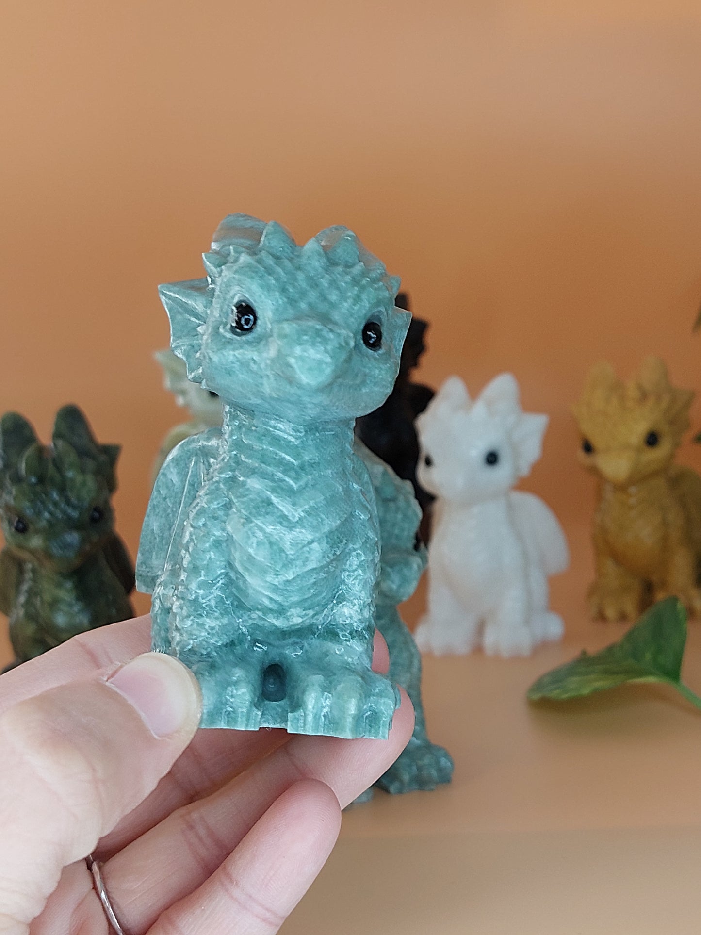 Drachen carving detailliert