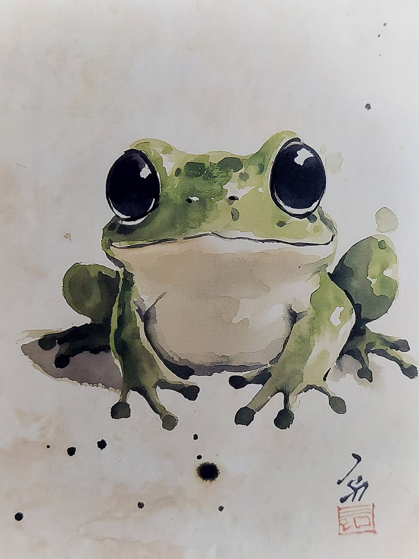 Garten Bewohner Postkarte
