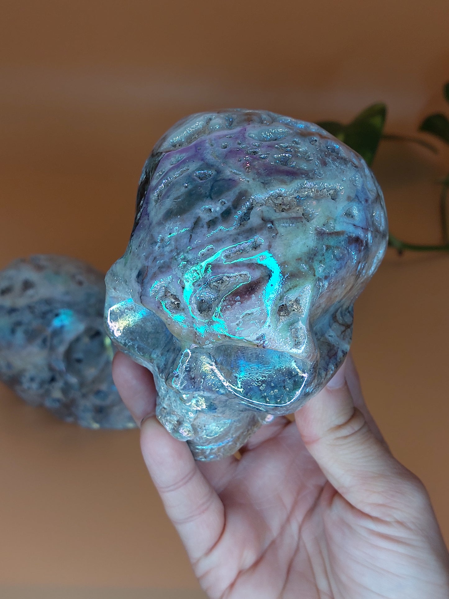 Calcedon Angel Aura Schädel