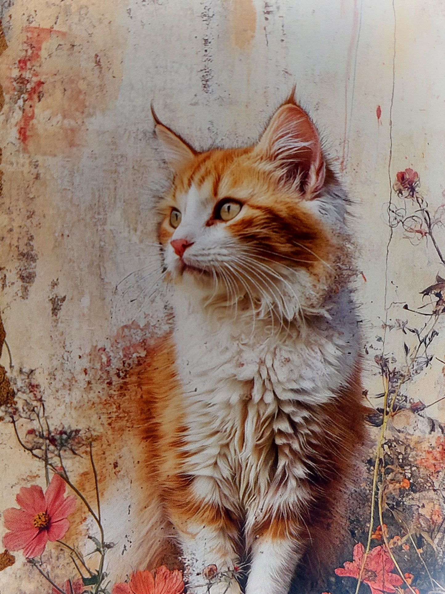 Katzen Postkarte