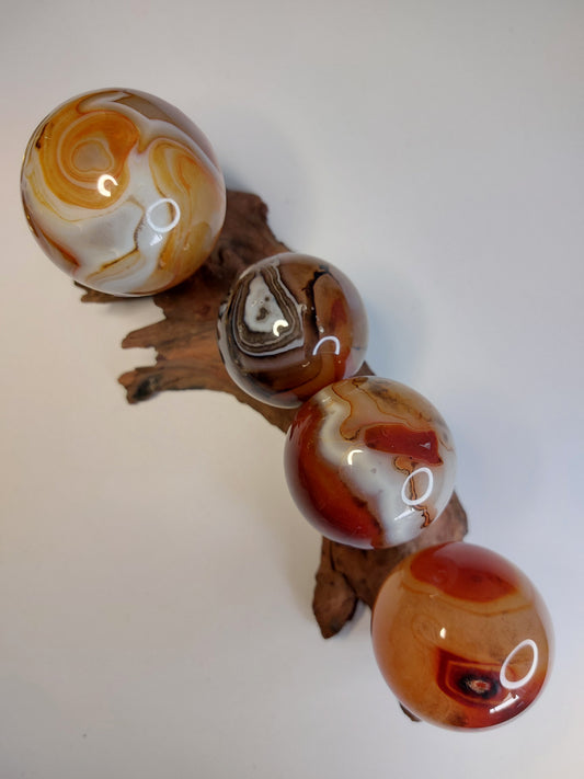 Sardonyx rot Kugel